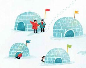 Архитектурная мастерская. Строим ледяной дом по книге «Вокруг Антарктики: исследуем ледяной юг»