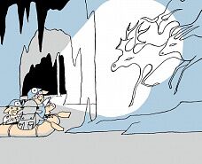 Театр на чердаке! Сенсорный спектакль-игра «Хрюллопсы в пещере»