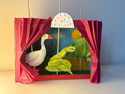 Создаём собственный мини-театр в коробке с героями книги «Сегодня я расскажу вам об анаконде».