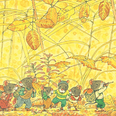 Музыка с мамой по книге «14 лесных мышей. Парад грибов»
