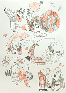 Создаём собственный набор наклеек по серии книг о «Еноте» Артёма Голикова