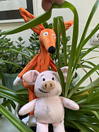 Комплект игрушек Лис и Поросенок