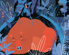 Школа сказочников отправляется в лес помогать «Бедному медведю».