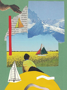 Клуб любителей книг и коллажей.  Создаём неповторимые картины с Верой Лазуренко