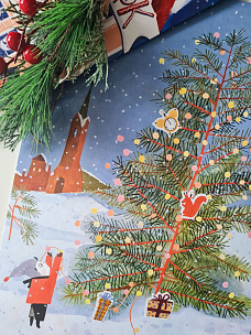 Новогодний переполох с Леной Биншток мастерит оленей, хлопушки и читает стихи