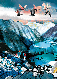 Триз-клуб на чердаке учится выживать в горах и прятаться от медведей с книгой «Смотри:Урал!»