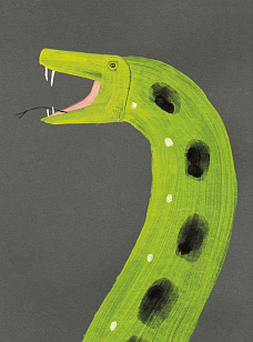 Творческий переполох с Леной Биншток: делаем движущихся змей и устраиваем зверскую конференцию по книге «Сегодня я расскажу вам об анаконде»