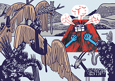 Мультклуб Самоката. Снимаем фильм-катастрофу по комиксу «Вулкан, который злился»