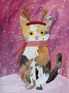 Новогодняя мастерская создаёт адвенты с котами и светящимися гирляндами!